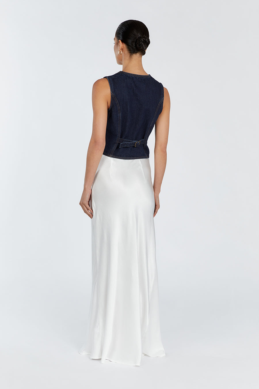 LENNON INDIGO DENIM VEST