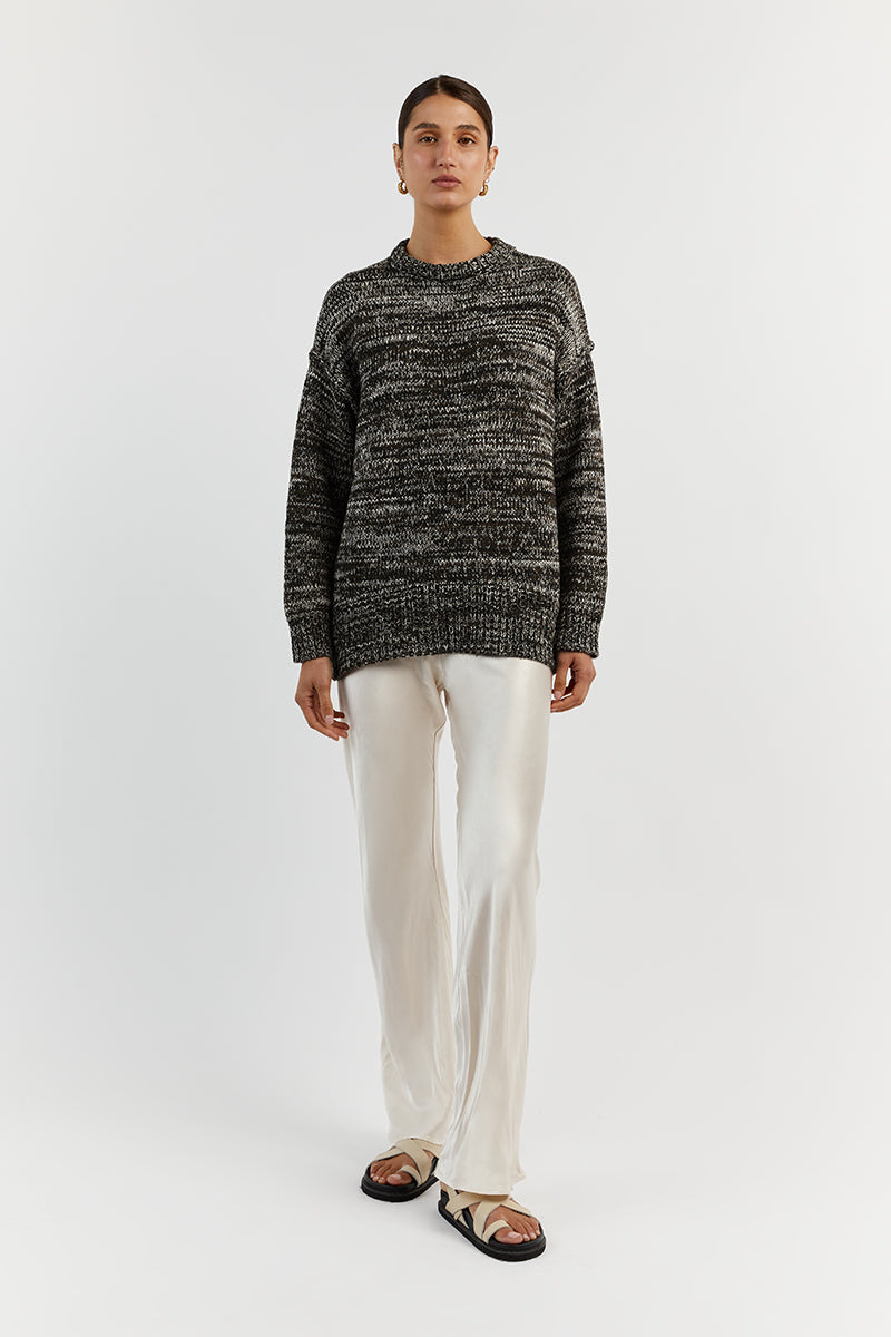 BOWER OLIVE MARLE KNIT JUMPER