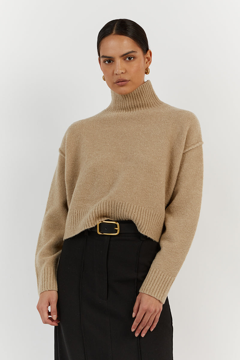 CLEO OAT CROPPED JUMPER