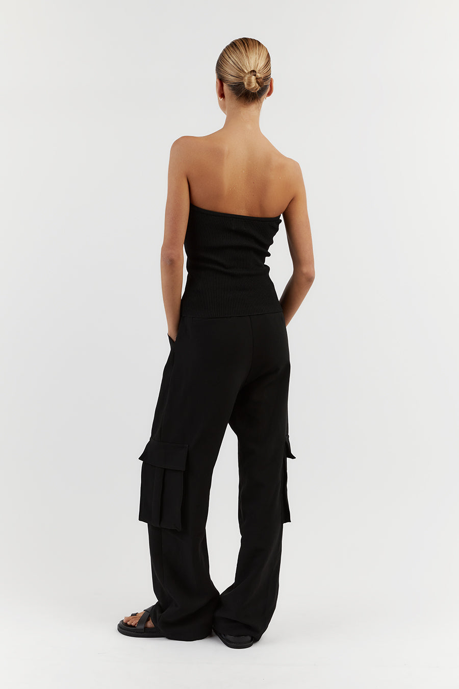 WILLA BLACK CARGO PANT