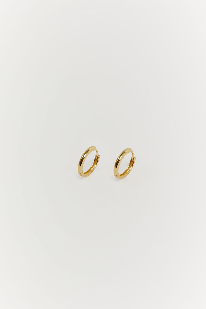 ARMS OF EVE JETT GOLD HOOP EARRING