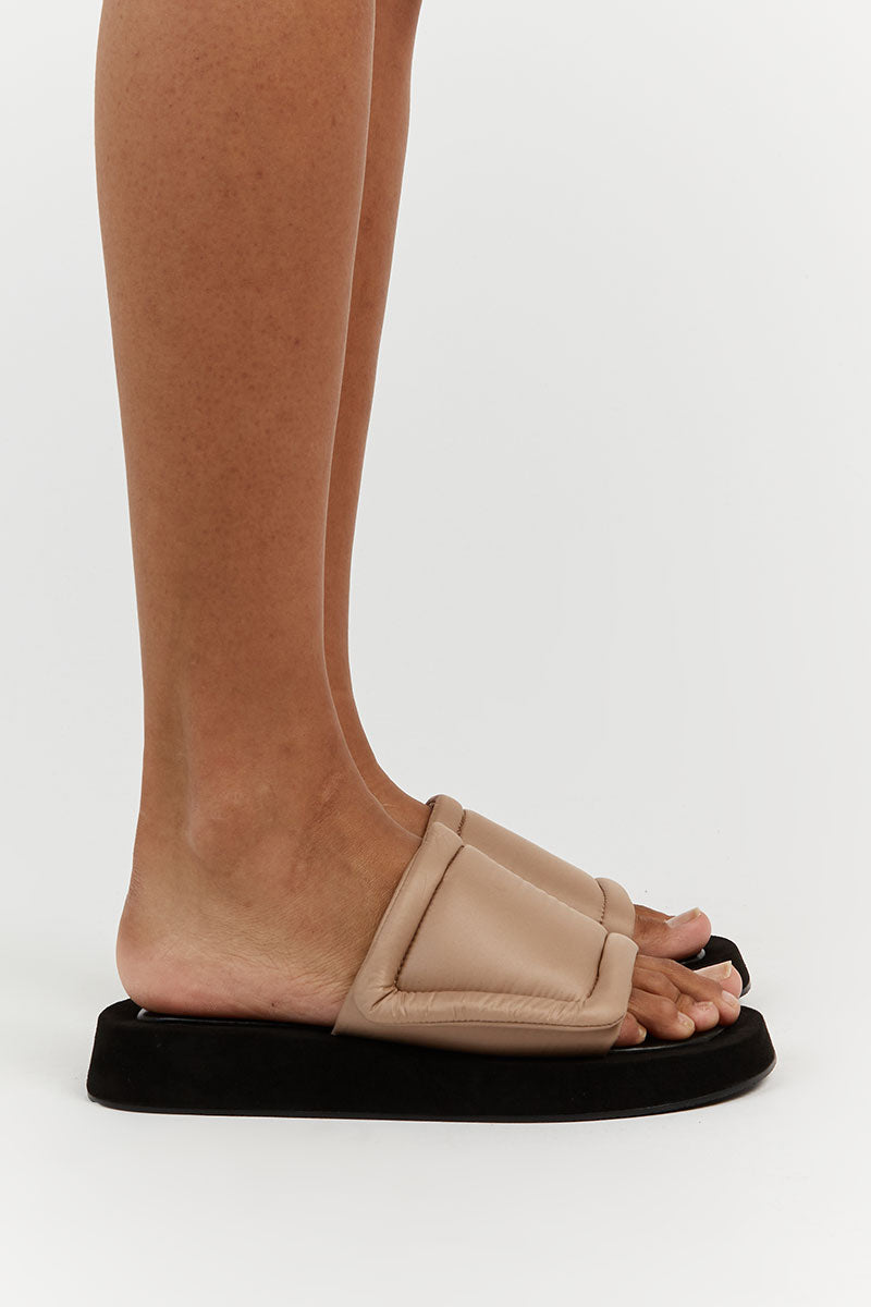 ALIAS MAE POET TAUPE SANDAL