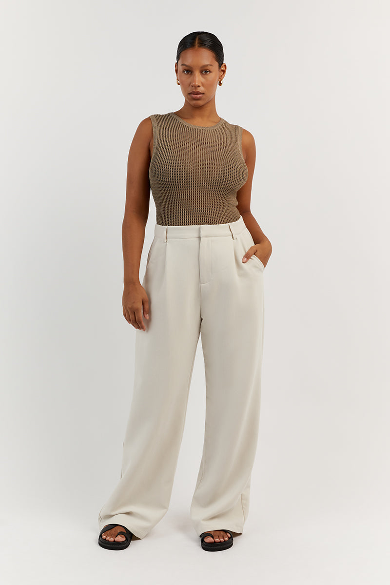 OPHELIA MOSS CROCHET TANK