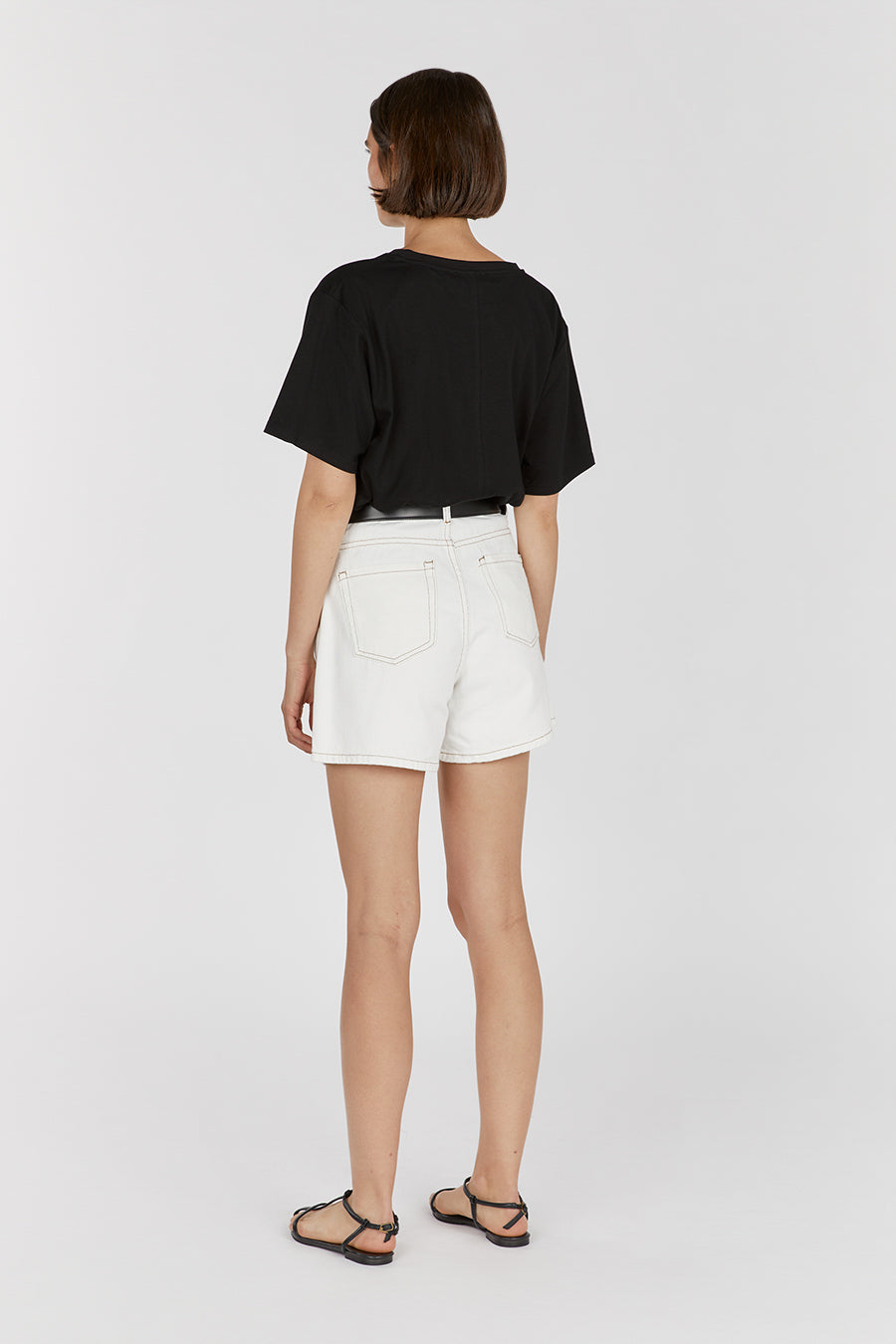 PIPER OFF WHITE DENIM SHORT
