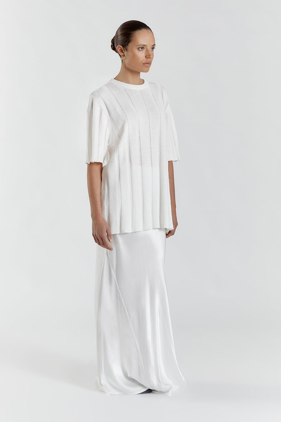 EMERY OFF WHITE OVERSIZED TEE