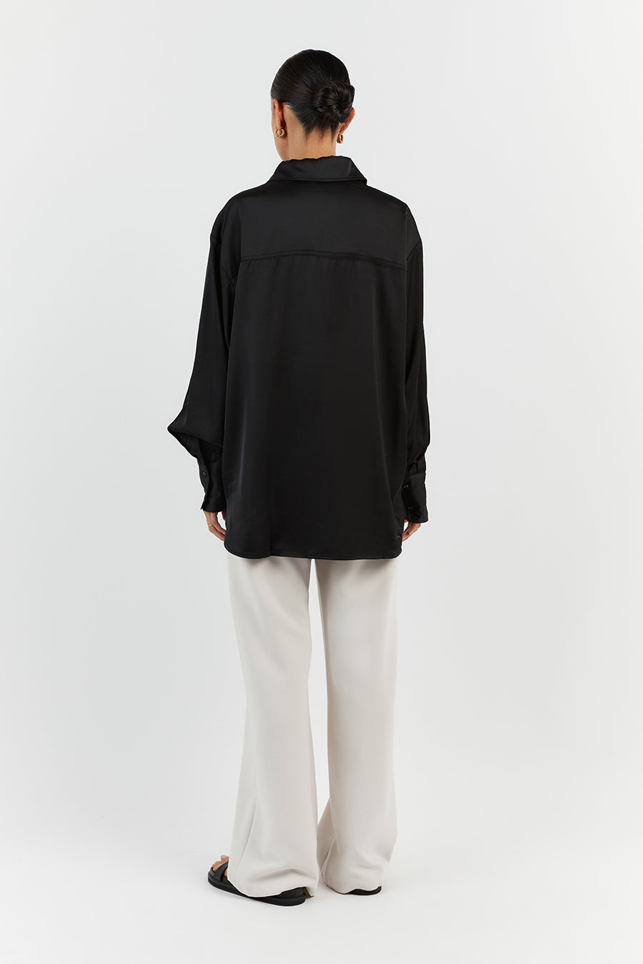 RUE BLACK LONG SLEEVE SHIRT