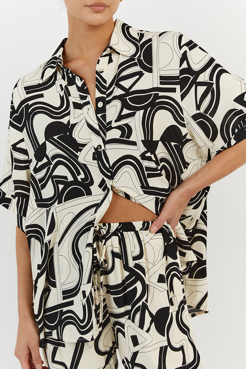 LAYTON CREAM VACATION SHIRT