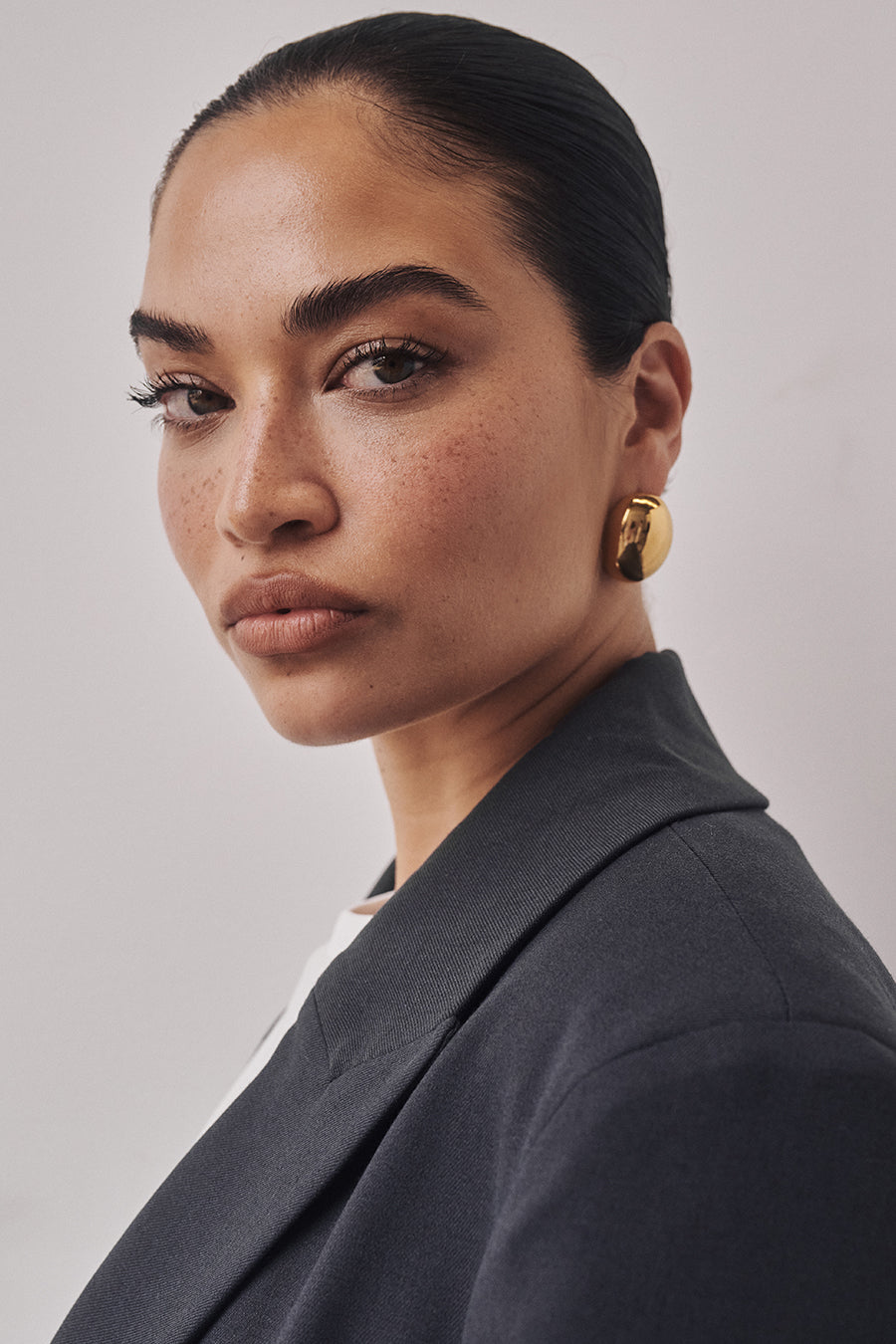 CENDRE MAVIS GOLD EARRINGS