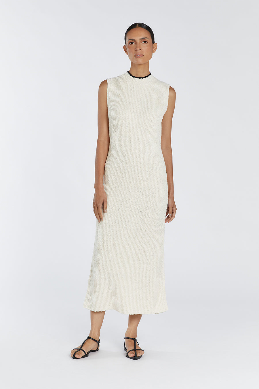 DAKOTA CREAM BOUCLE DRESS