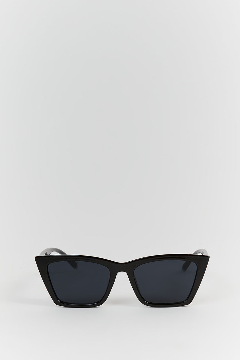 OLIVER BLACK CAT EYE SUNGLASSES
