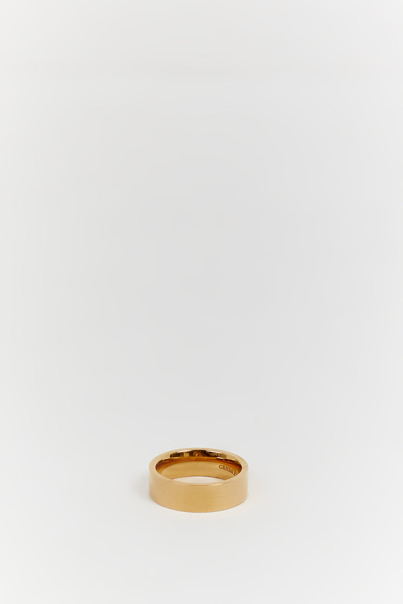 CENDRE ANDY GOLD CIGAR RING
