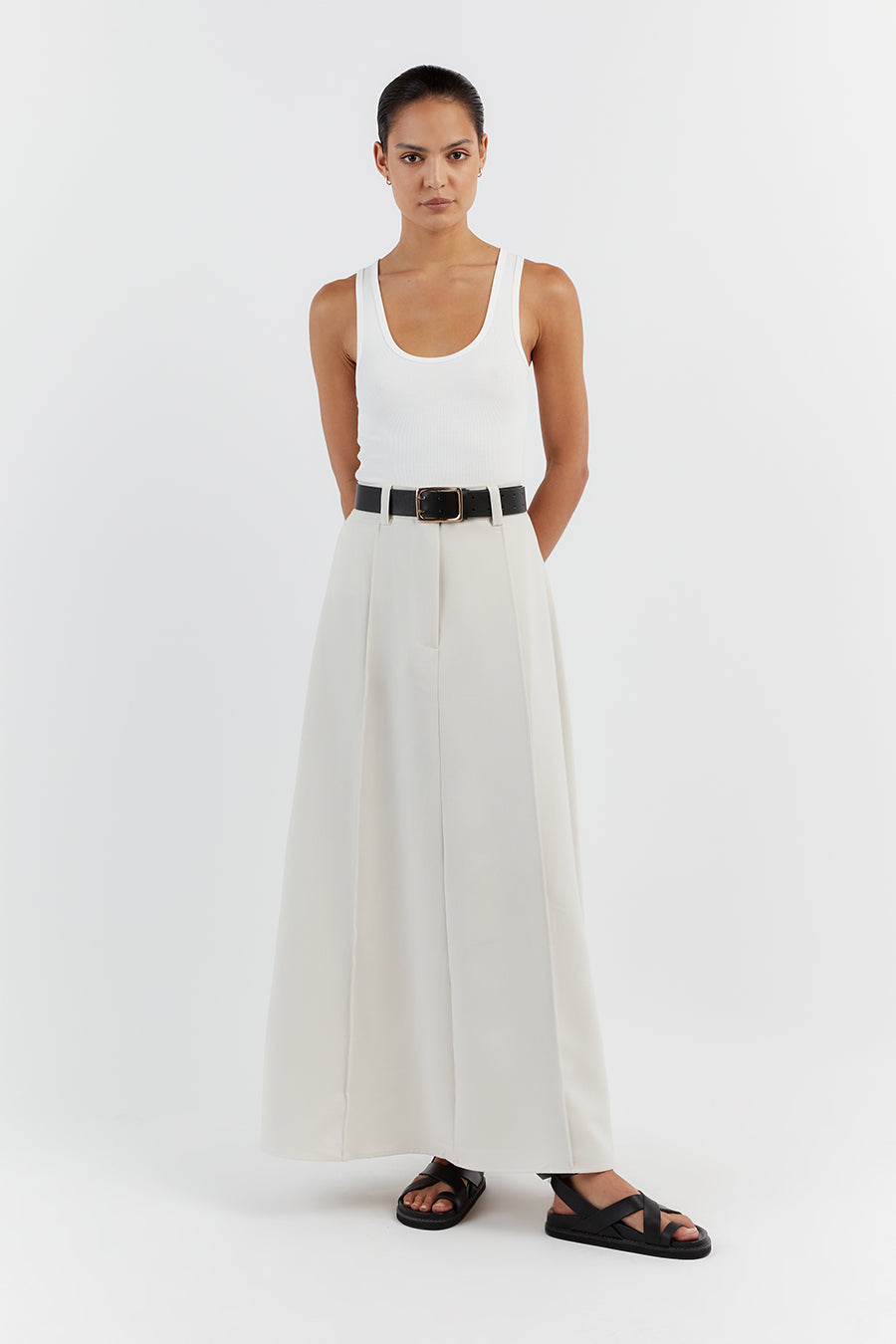 WILLA BONE MAXI SKIRT