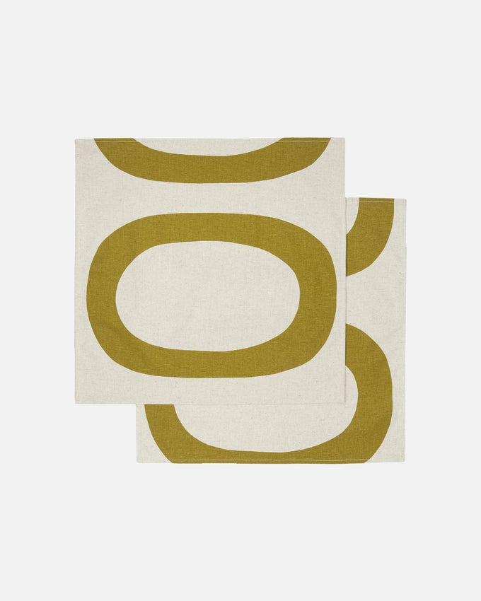 Random assortment cotton-linen napkins 2 pcs