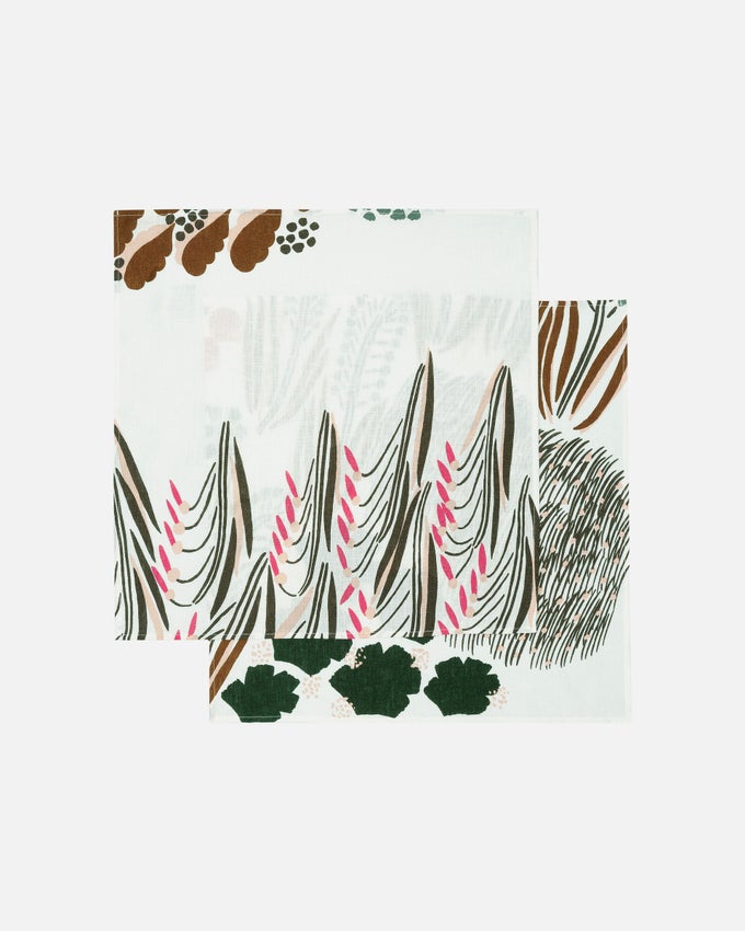 Random assortment linen napkins 2 pcs