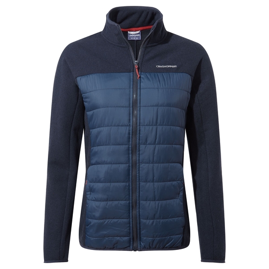 Shanice Hybrid Jacket | Blue Navy / Blue Navy