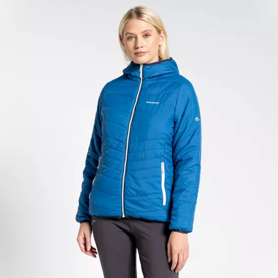 Women's Compresslite VI Hooded Jacket | Yale Blue / Lunar Grey