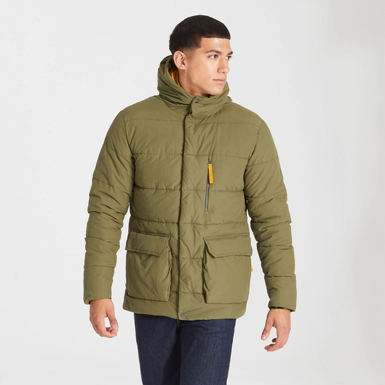Men's Insulated Cromarty Jacket | Bottle Green