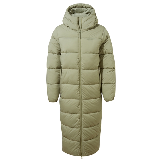 Women's Narlia Insulated Hooded Jacket | Willow Green