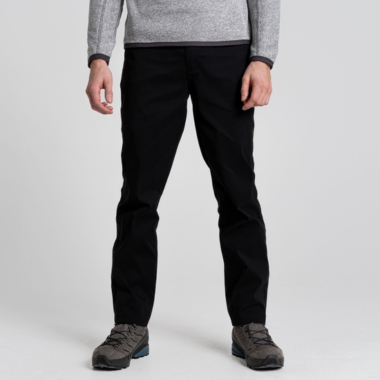 Men's Kiwi Pro 5 Pocket Trousers | Black