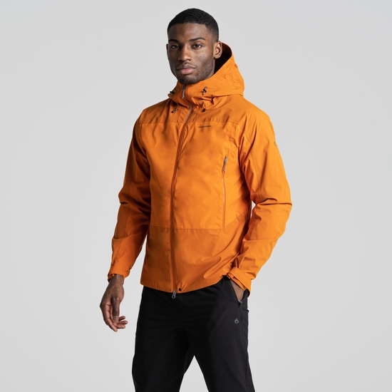 Men's Waterproof Gryffin Jacket | Canyon Orange / Dark Canyon Orange