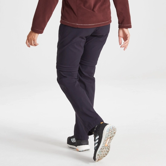 Women's Kiwi Pro II Convertible Trousers | Dark Navy