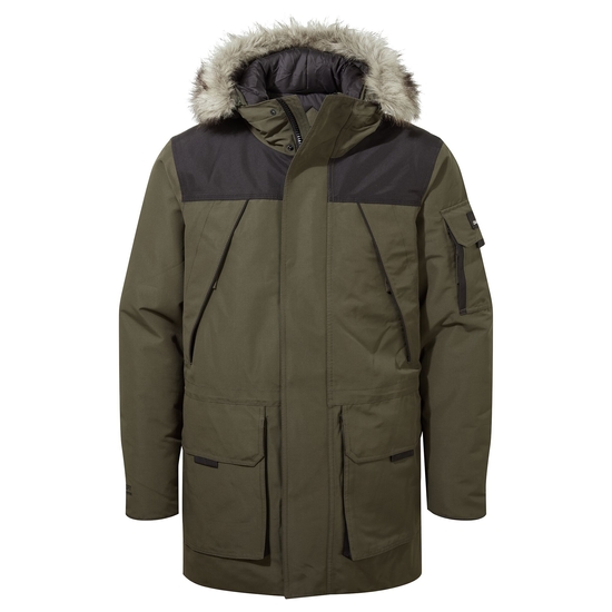 Men's Bishorn II Insulated Jacket | Woodland Green / Black