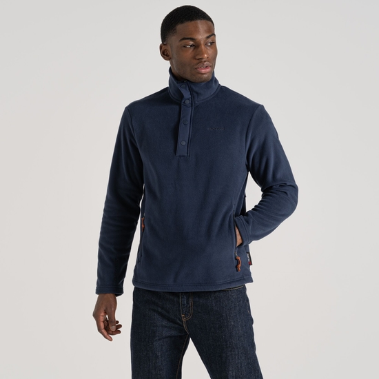 Men's Polartec Argo Half Zip Fleece | Blue Navy