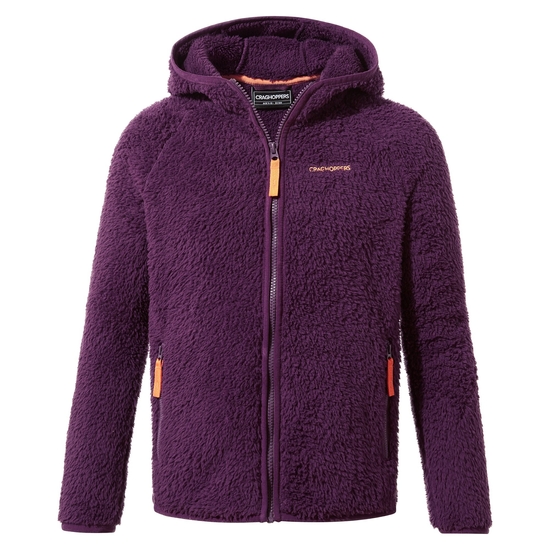 Kid's Kaito Hooded Jacket | Damson