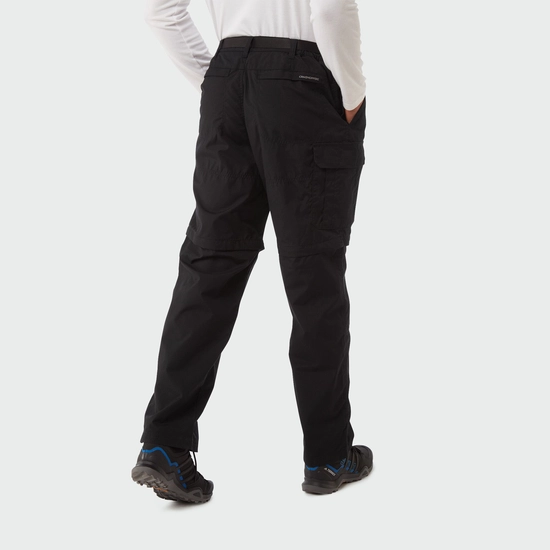 Men's Kiwi Convertible Trousers | Black