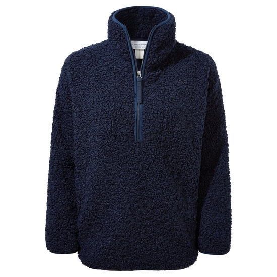 Women's Orlena Half Zip Fleece | Blue Navy