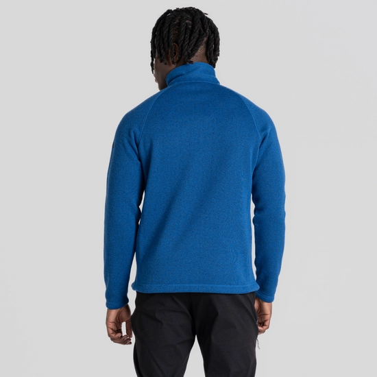 Men's Grindell Half Zip Fleece | Bolt Blue