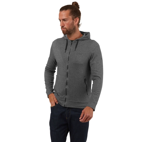 Men's NosiLife Tilpa Hooded Jacket | Black Pepper Marl / Black Pepper Marl