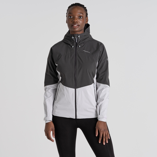 Women's Jamila Waterproof Jacket | Charcoal / Lunar Grey / Wisteria