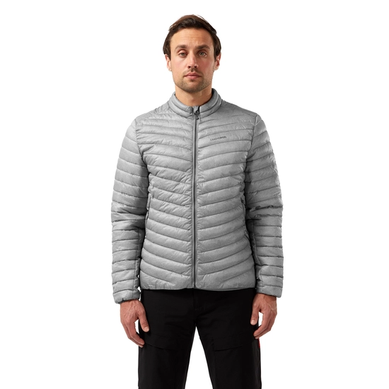 Men's Insulated ExpoLite Jacket | Soft Grey Marl