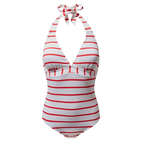 NosiLife Briganha Swimming Costume | Rio Red Stripe