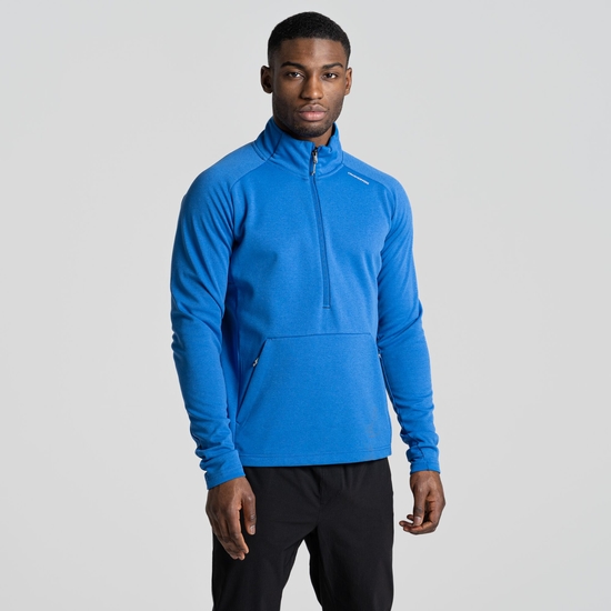 Men's Dynamic Pro Half zip Fleece | Bolt Blue
