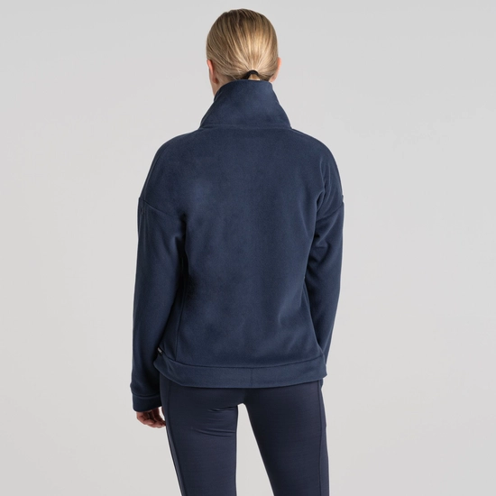 Women's Polartec Caprice Full Zip Fleece | Blue Navy