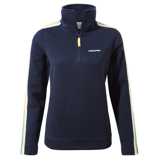 Women's Lyra Half Zip Fleece | Blue Navy