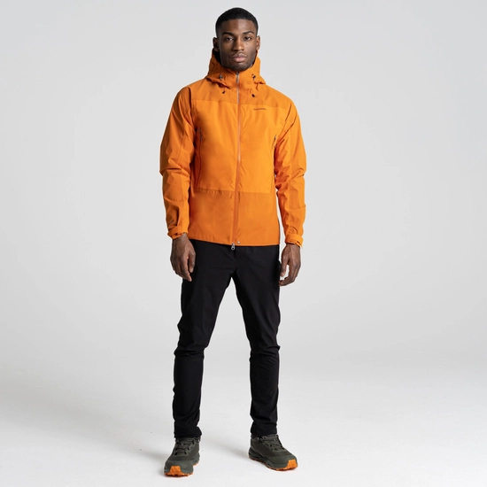 Men's Waterproof Gryffin Jacket | Canyon Orange / Dark Canyon Orange
