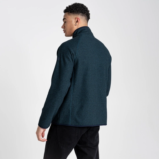 Men's Durrus Half Zip Fleece | Dark Aegean Blue