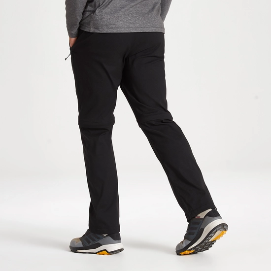 Men's Kiwi Pro II Convertible Trousers | Black