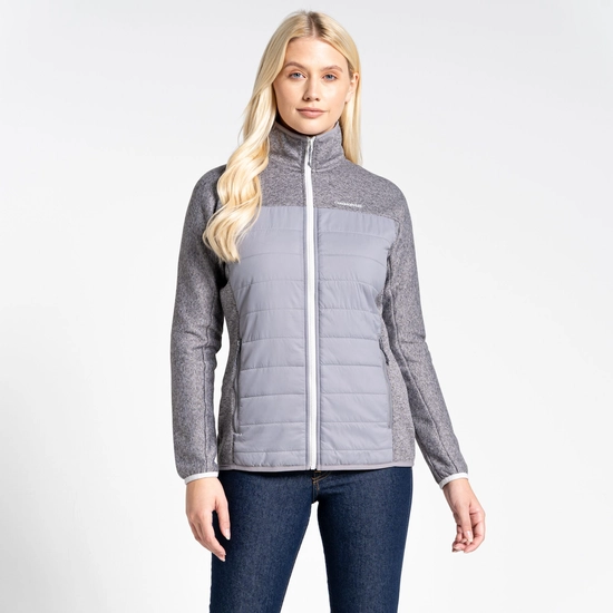 Women's Regina Hybrid Jacket | Quartz Grey