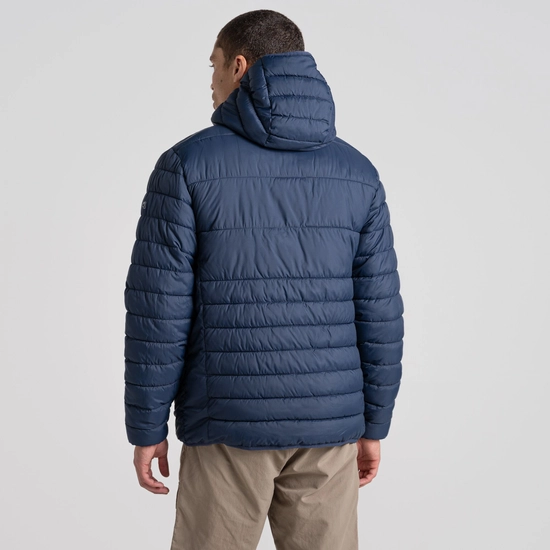 Men's Compresslite VIII Hooded Jacket | Blue Navy / Washed Teal