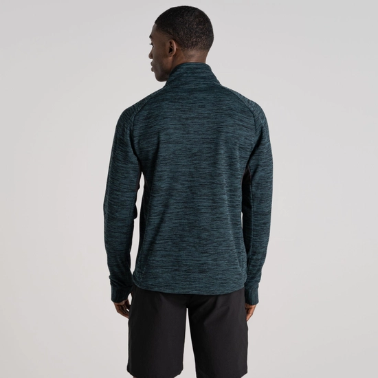 Men's Tarbert Half Zip Fleece | Dark Aegean Blue