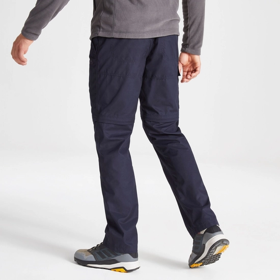 Men's Expert Kiwi Tailored Convertible Trousers | Dark Navy