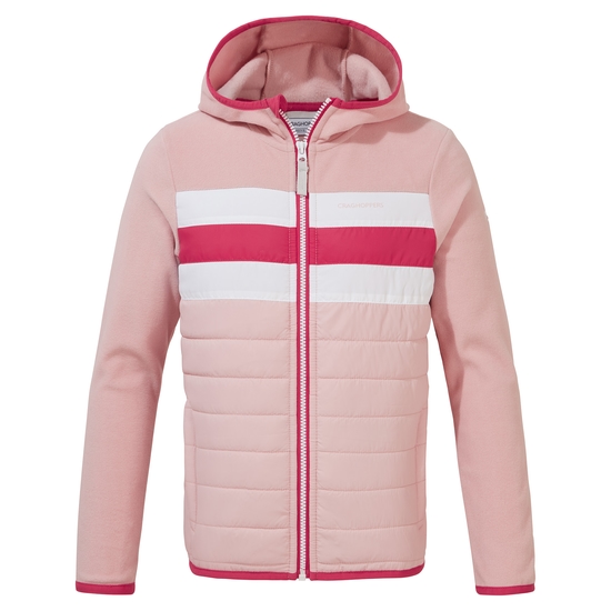 Kid's Brady Hybrid Jacket | Pink Clay
