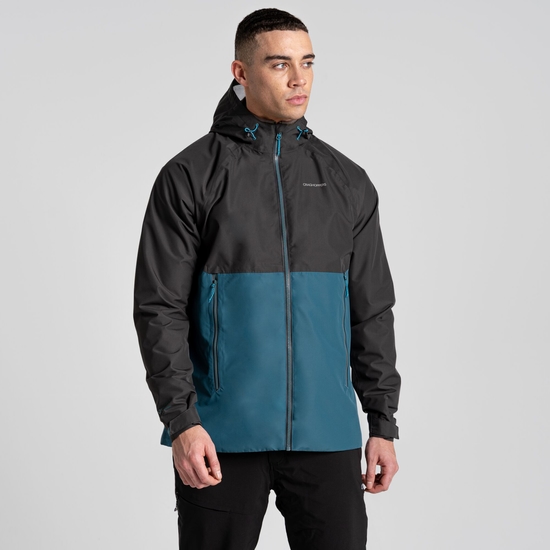 Men's Sebastian Jacket | Black Pepper / Sacramento Green