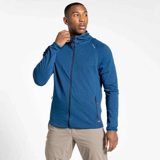 Men's Nosilife Nepos Hooded Jacket | Poseidon Blue