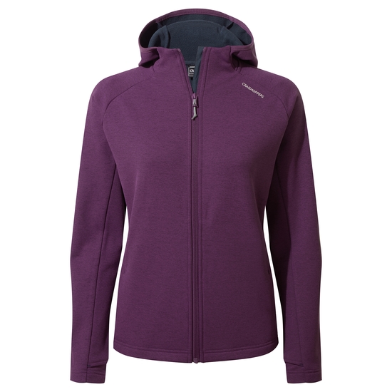 Women's Dynamic Pro Hooded Jacket | Damson