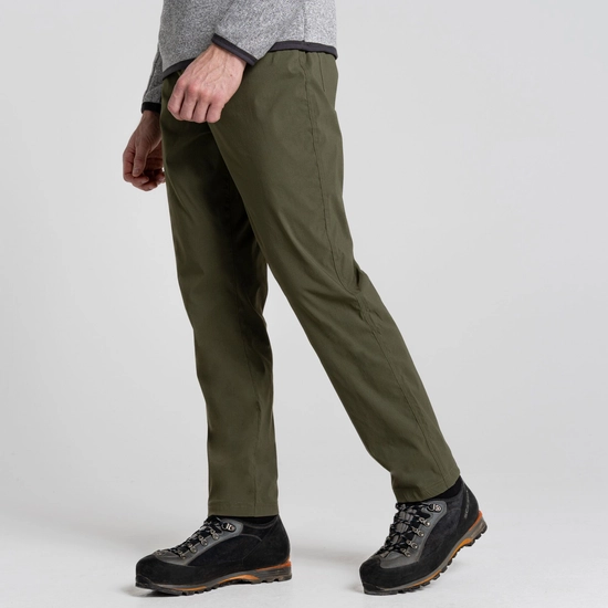 Men's Kiwi Pro 5 Pocket Trousers | Parka Green